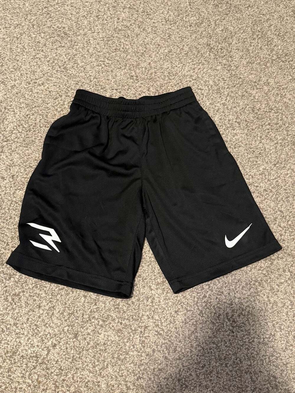 3BRAND by Russell Wilson Nike Boys Performance Shorts Black Size S